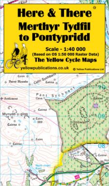 Merthyr Tydfil to Pontypridd Cycling Map