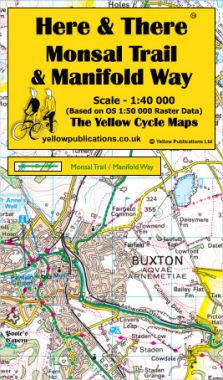 Monsal Trail & Manifold Way Cycling Map