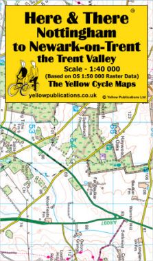 Nottingham to Newark on Trent, Trent Valley Cycling Map
