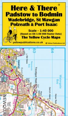 Padstow to Bodmin, Wadebridge, St Mawgan, Polzeath Cycling Map