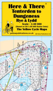 Tenterden to Dungeness, Rye & Lydd Cycling Map