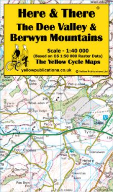 The Dee Valley & Berwyn Mountains Cycling Map
