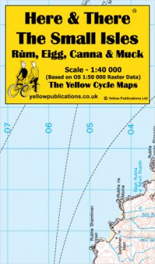 The Small Isles - Rum, Eigg, Canna & Muck Cycling Map
