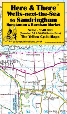 Wells-next-the-Sea to Sandringham, Hunstanton & Burnham Market Cycling Map