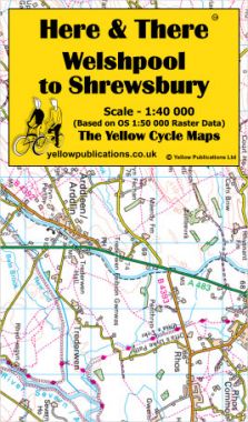 Welshpool to Shrewsbury Cycling Map