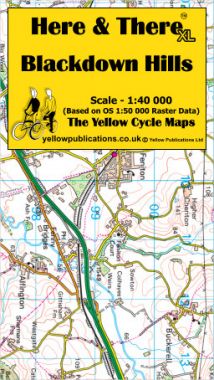Blackdown Hills 'XL' Cycling Map
