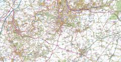 Stroud Area, Nailsworth & Dursley 'XL' Cycling Map