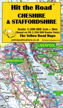 Cheshire & Staffordshire Road Map