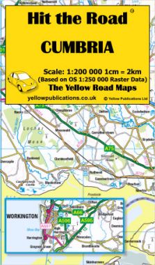 Cumbria Road Map