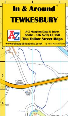Tewkesbury Street Map