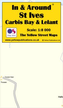 St Ives, Carbis Bay & Lelant Street Map