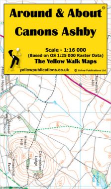 Canons Ashby Walking Map