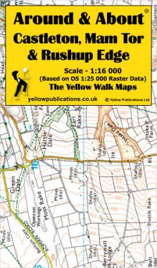 Castleton, Mam Tor & Rushup Edge Walking Map