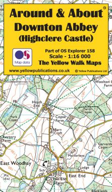 Downton Abbey (Highclere Castle) Walking Map
