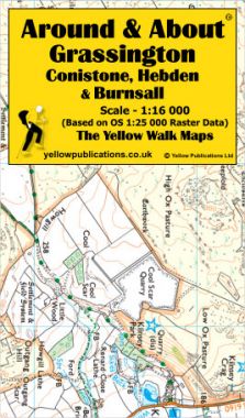 Grassington, Conistone, Hebden & Burnsall Walking Map