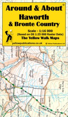 Haworth & Bronte Country Walking Map