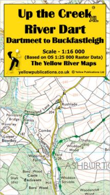 River Dart: Dartmeet to Buckfastleigh - XL Map