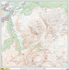 Ben & Glen Nevis Wall Map