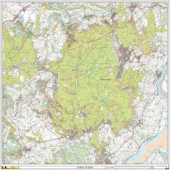 Forest of Dean Wall Map