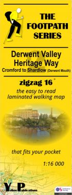 Derwent Valley Heritage Way 2: Cromford to Shardlow Walking Map