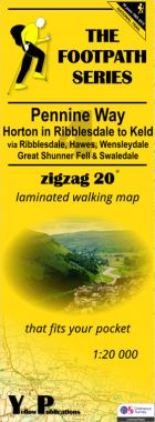 Pennine Way 4: Horton in Ribblesdale to Keld Walking Map