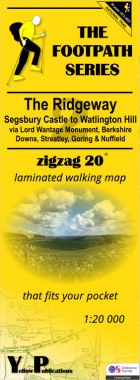 The Ridgeway 2: Segsbury Castle to Watlington Hill Walking Map