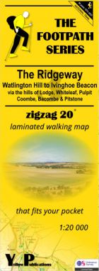The Ridgeway 3: Watlington Hill to Ivinghoe Beacon Walking Map