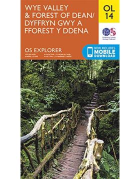 Explorer OL 14 Wye Valley and Forest of Dean Walking Map